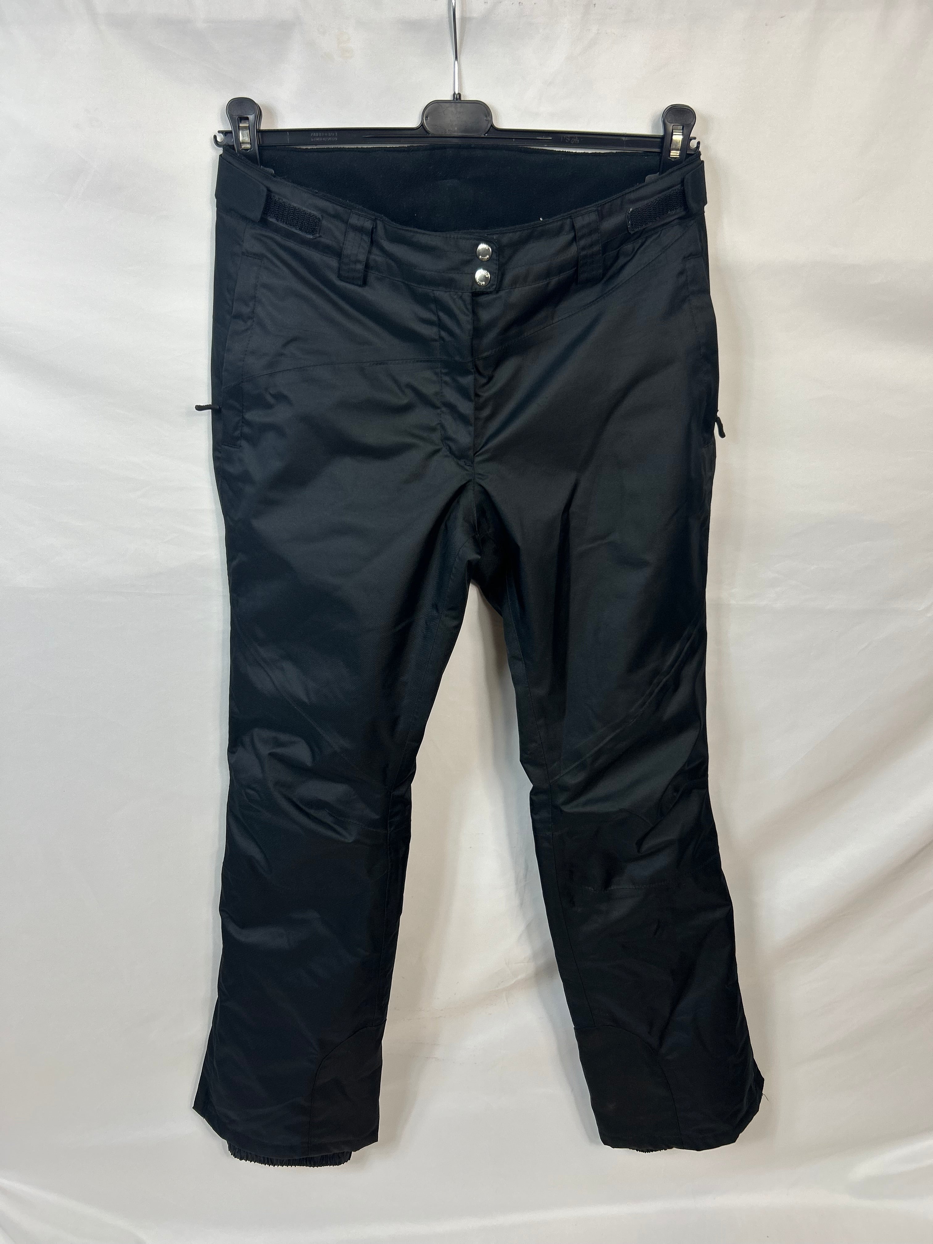 TAGLIA M - Pantalone da sci active nero